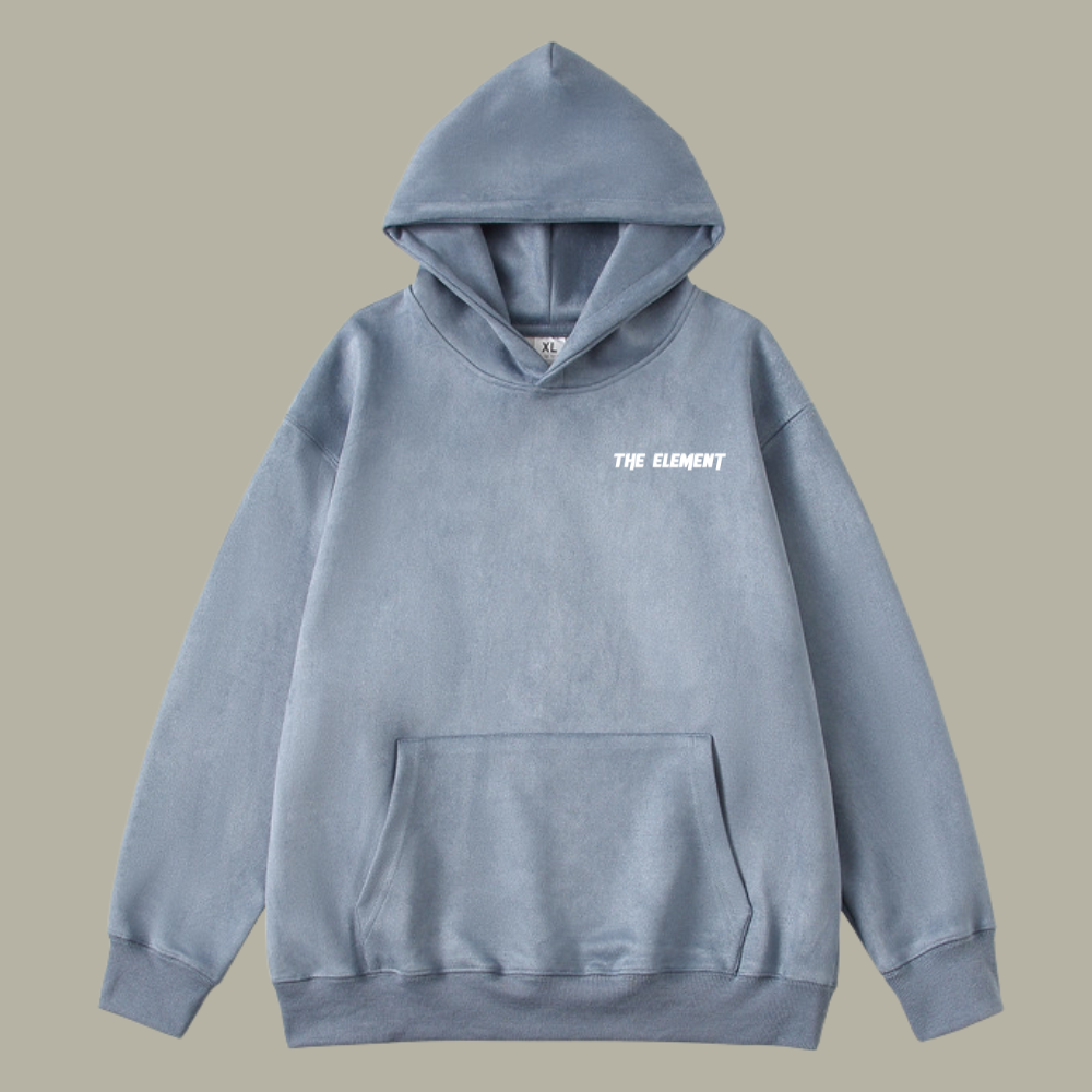 Suede Hoodie