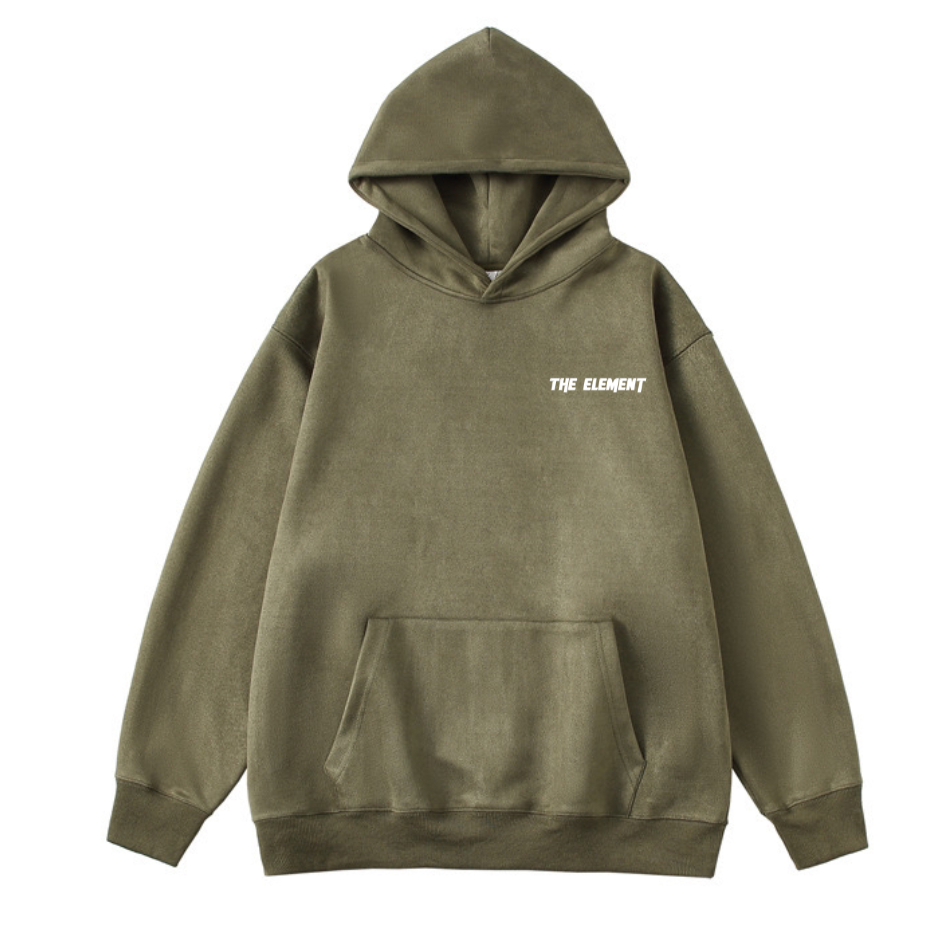 Suede Hoodie