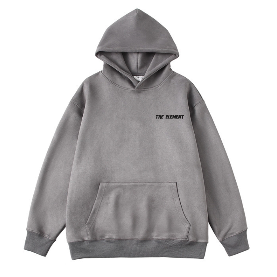 Suede Hoodie