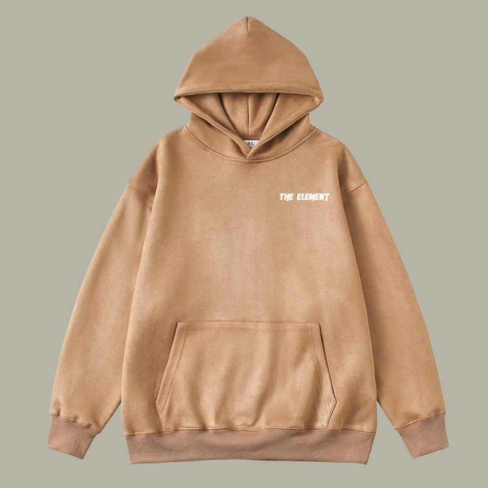 Suede Hoodie
